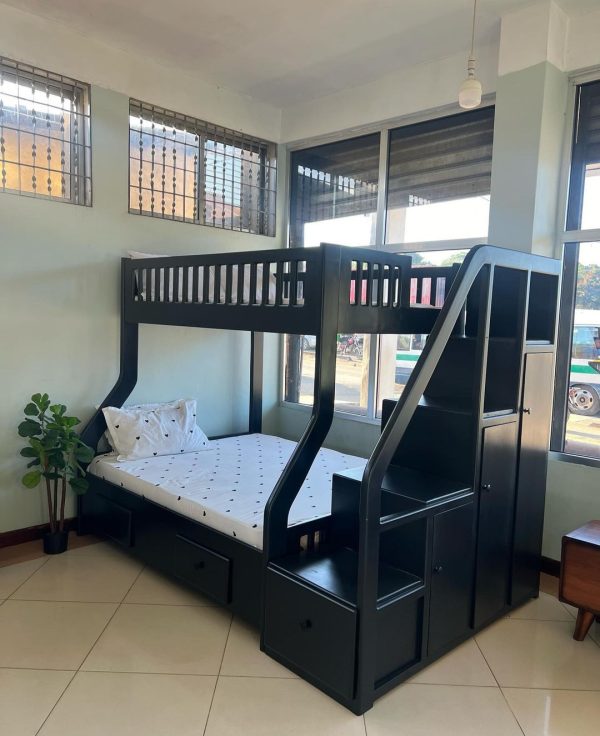 3½by 6 top and 4½by 6 down Blissful Kids Double Bunk Bed