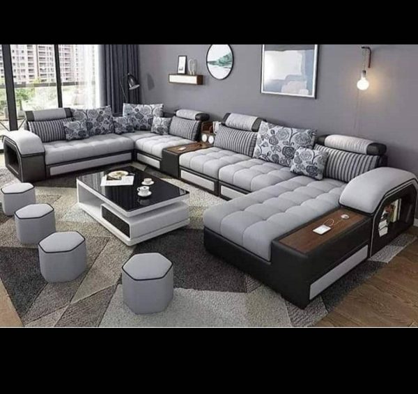 Buy Modern 10 Seater Spacious L-shape Sofa