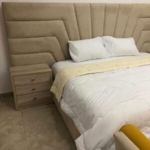 Solid Padded 6by6 Bed frame - Image 4