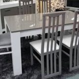 six seater mahogany dining