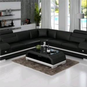 Leather sofa