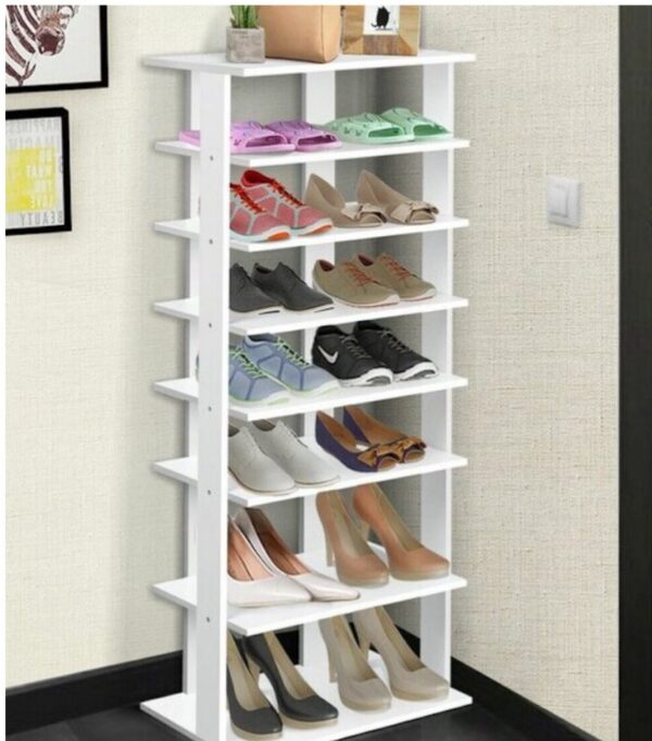 7 Step shoe rack