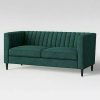 Buy Premium Green Velvet Fabric Sofa Set 3+2+1+1 - Image 2