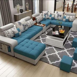 Buy Modern L-Shaped Modular Sofa Set