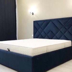 Buy Luxury Upholstered 4by6 Bed frame with Diamond-Tufted Headboard