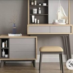 Buy Custom Dressing Table with Mirror & Storage Cabinet